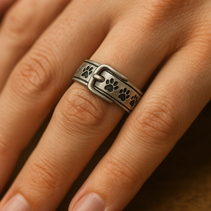 Kitsu – Bague Collier Empreintes de Chiot