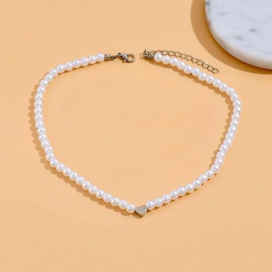 Alinna – Collier Cœur Pêche Design Spécial
