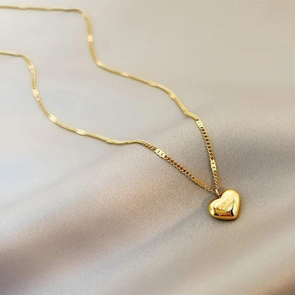 Gabbi – Pendentif Cœur Vintage Simple