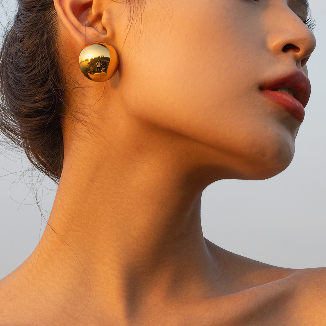 Cosima – Boucles d’Oreilles Orbes Cosmiques