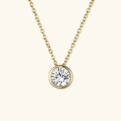 Daniella – Collier Or avec Pierre Symbolique