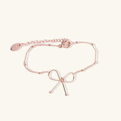 Faye – Bracelet Nœud Fin et Élégant
