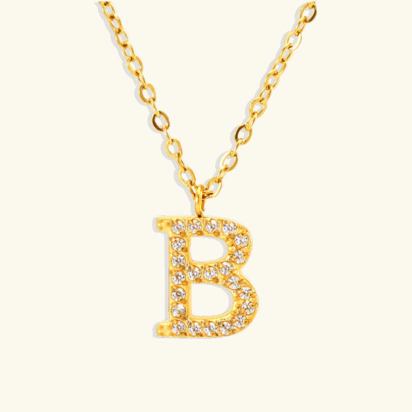 Flora – Collier Lettre Fin et Élégant
