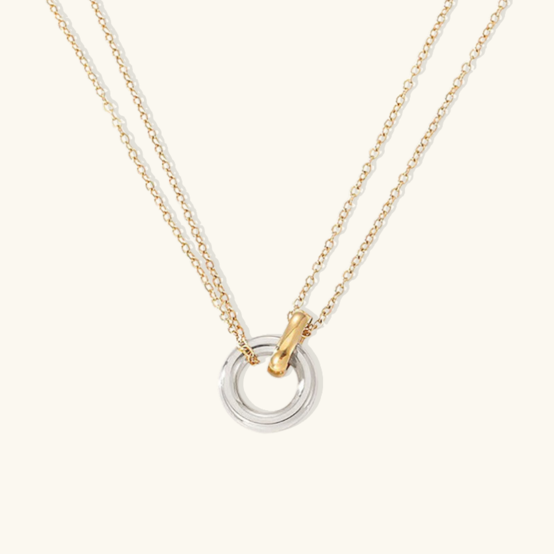 Airi – Collier Anneaux Entrelacés
