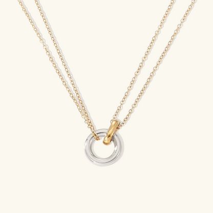 Airi – Collier Anneaux Entrelacés
