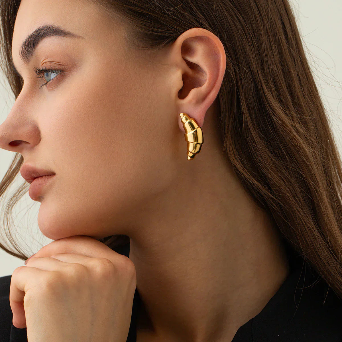 Emberly – Boucles d’Oreilles Dorées