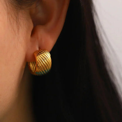 Lea – Boucles d’Oreilles Grâce Géométrique