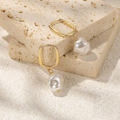 Denise – Boucles d’Oreilles en Perles d’Eau Douce Naturelles