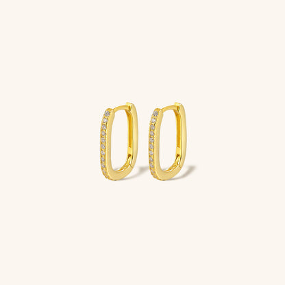 Lara – Boucles d’Oreilles Ovales Élégantes