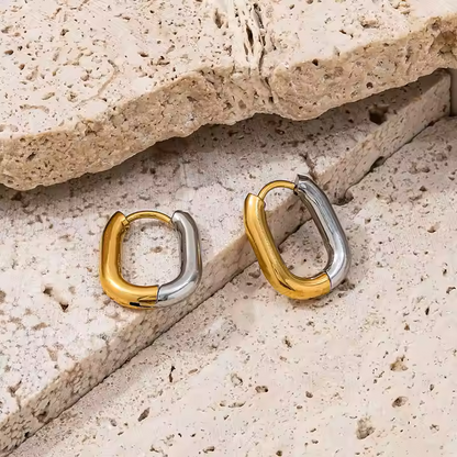 Thea – Boucles d'Oreilles Métalliques