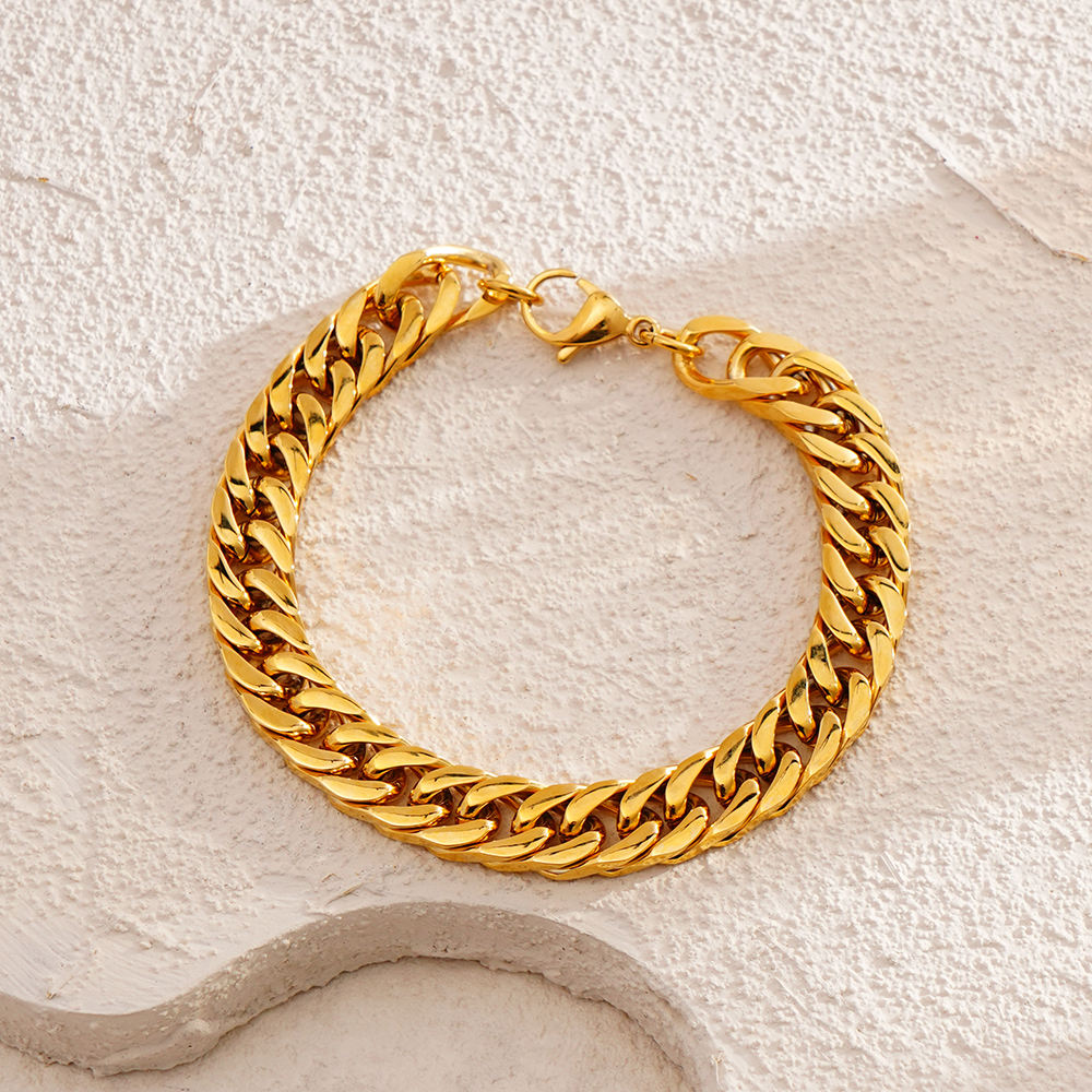 Sergio – Bracelet Stylé en Acier Inoxydable pour Homme