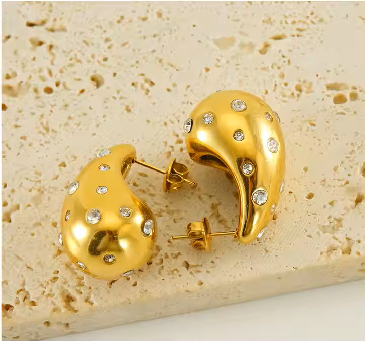 Zivia – Boucles d’Oreilles Puces Élégantes Femme