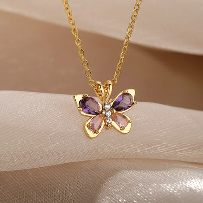 Eliane – Collier Papillon Héritage Éternel