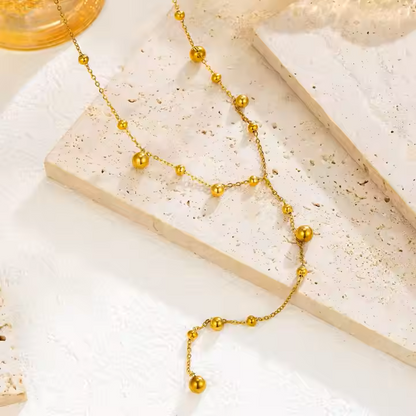 Marina – Collier Pampille à Perles Rondes
