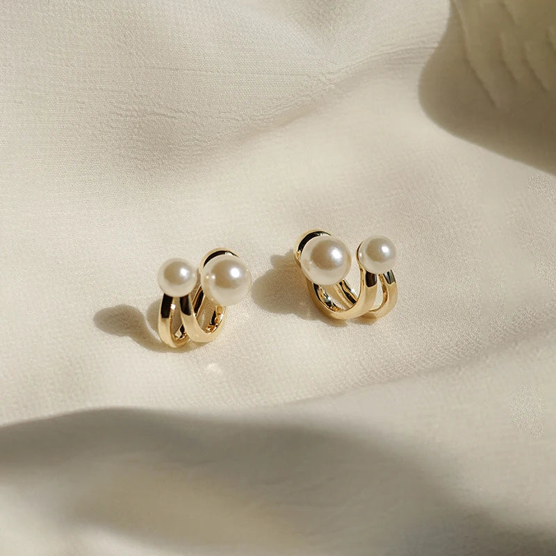 Celestia – Boucles d’Oreilles Perles Célestes