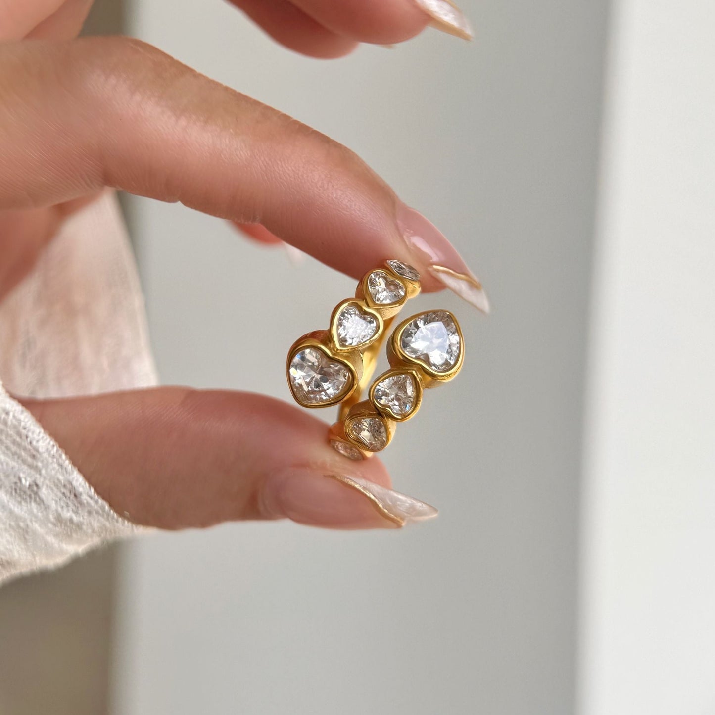 Romy – Bague Dorée Femme