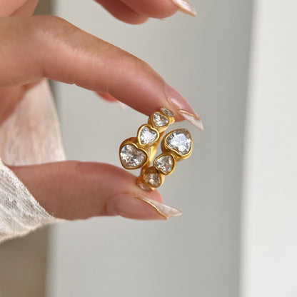 Romy – Bague Dorée Femme