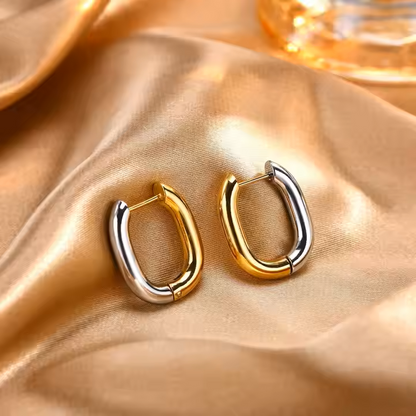 Thea – Boucles d'Oreilles Métalliques