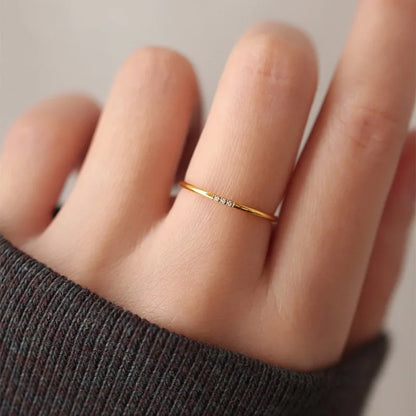 Vayora – Bague Starlight Aux Reflets Étincelants