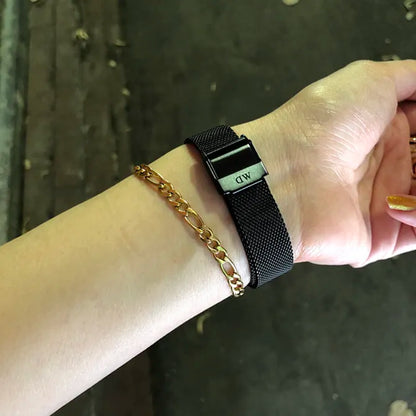 Elisa – Bracelet Chaîne Plaqué Acier Inoxydable