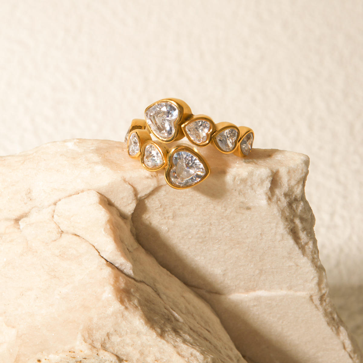 Romy – Bague Dorée Femme