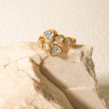 Romy – Bague Dorée Femme