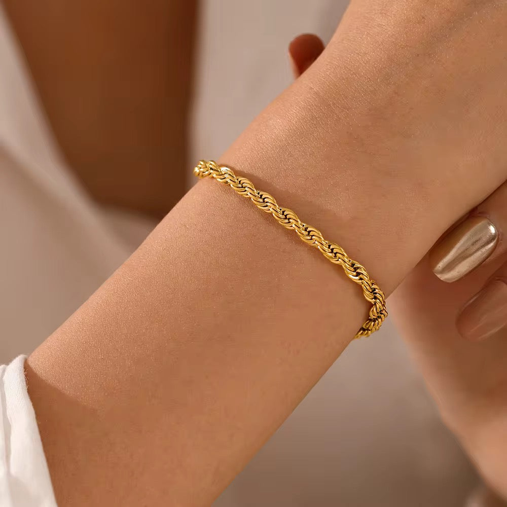 Lorna – Bracelet Corde au Style Élégant