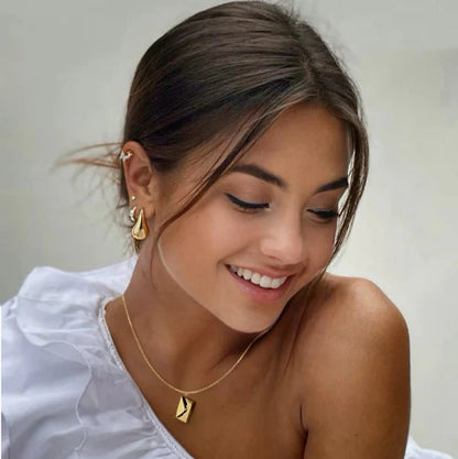 Yumeha – Collier Enveloppe Gravée Love