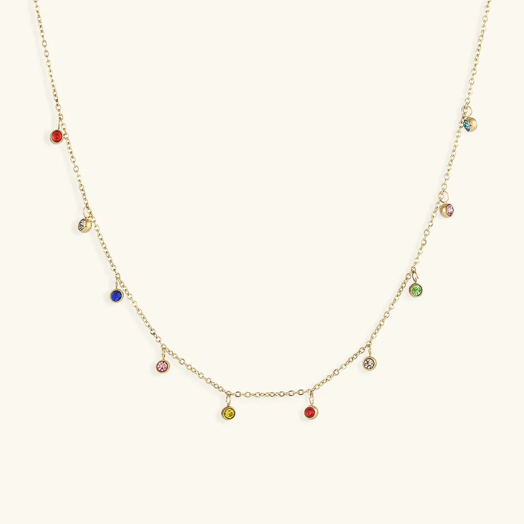 Sairi – Collier Gemstone Élégant