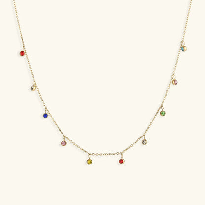 Sairi – Collier Gemstone Élégant