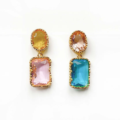 Mona – Boucles d'oreilles baroques vintage AB