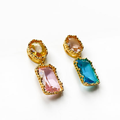Mona – Boucles d'oreilles baroques vintage AB