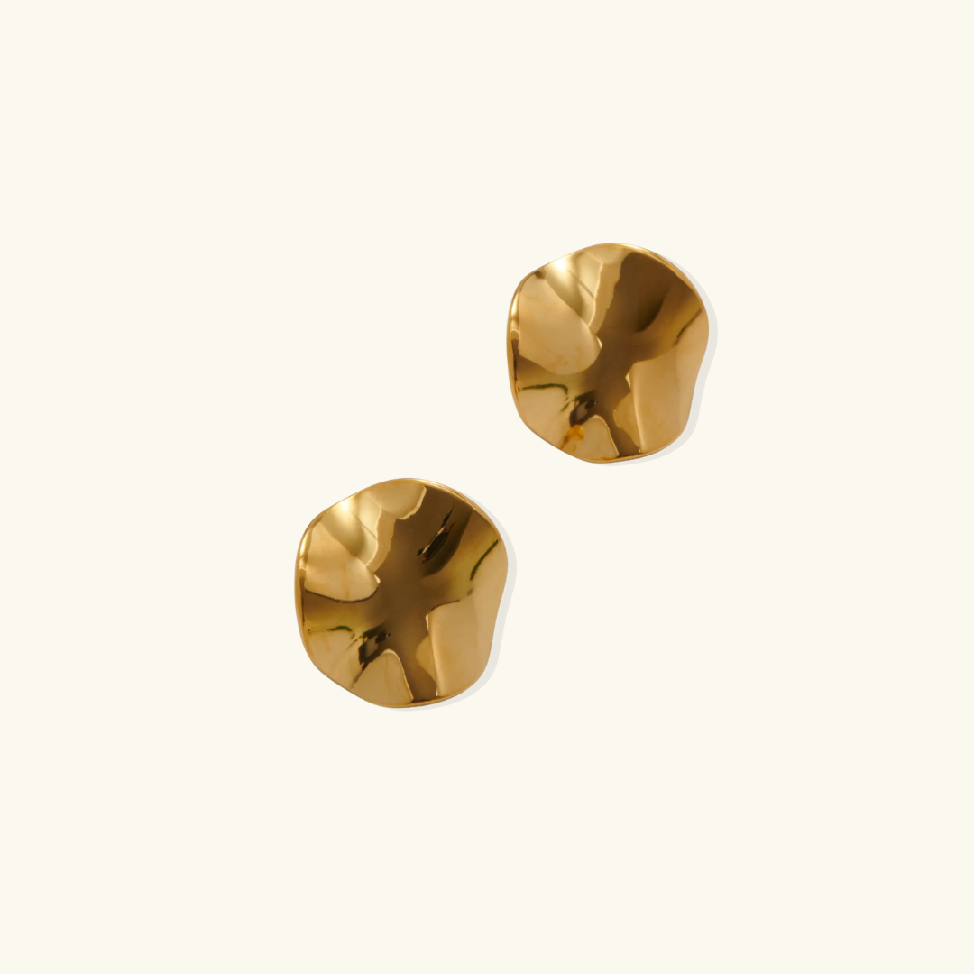 Dayna – Boucles d’Oreilles Disque Élégantes