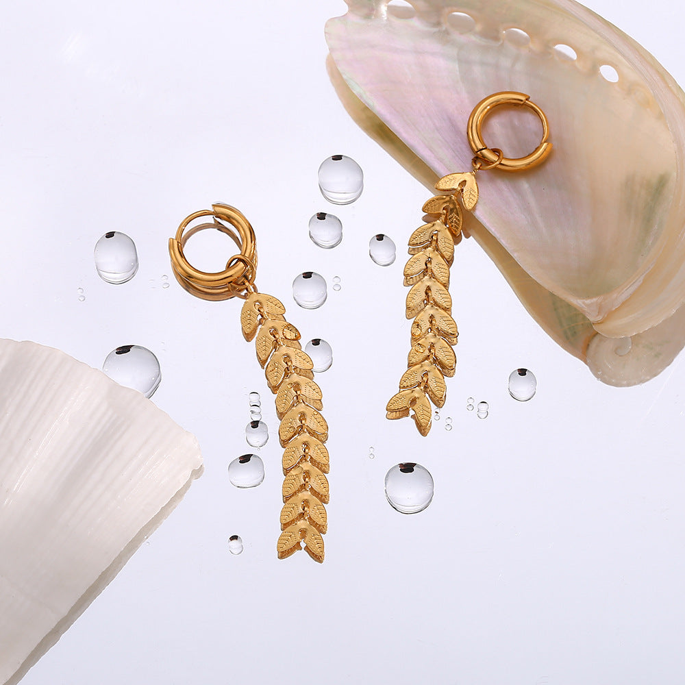 Liana – Boucles d’Oreilles Pendantes Élégantes