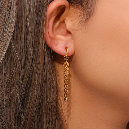 Liana – Boucles d’Oreilles Pendantes Élégantes