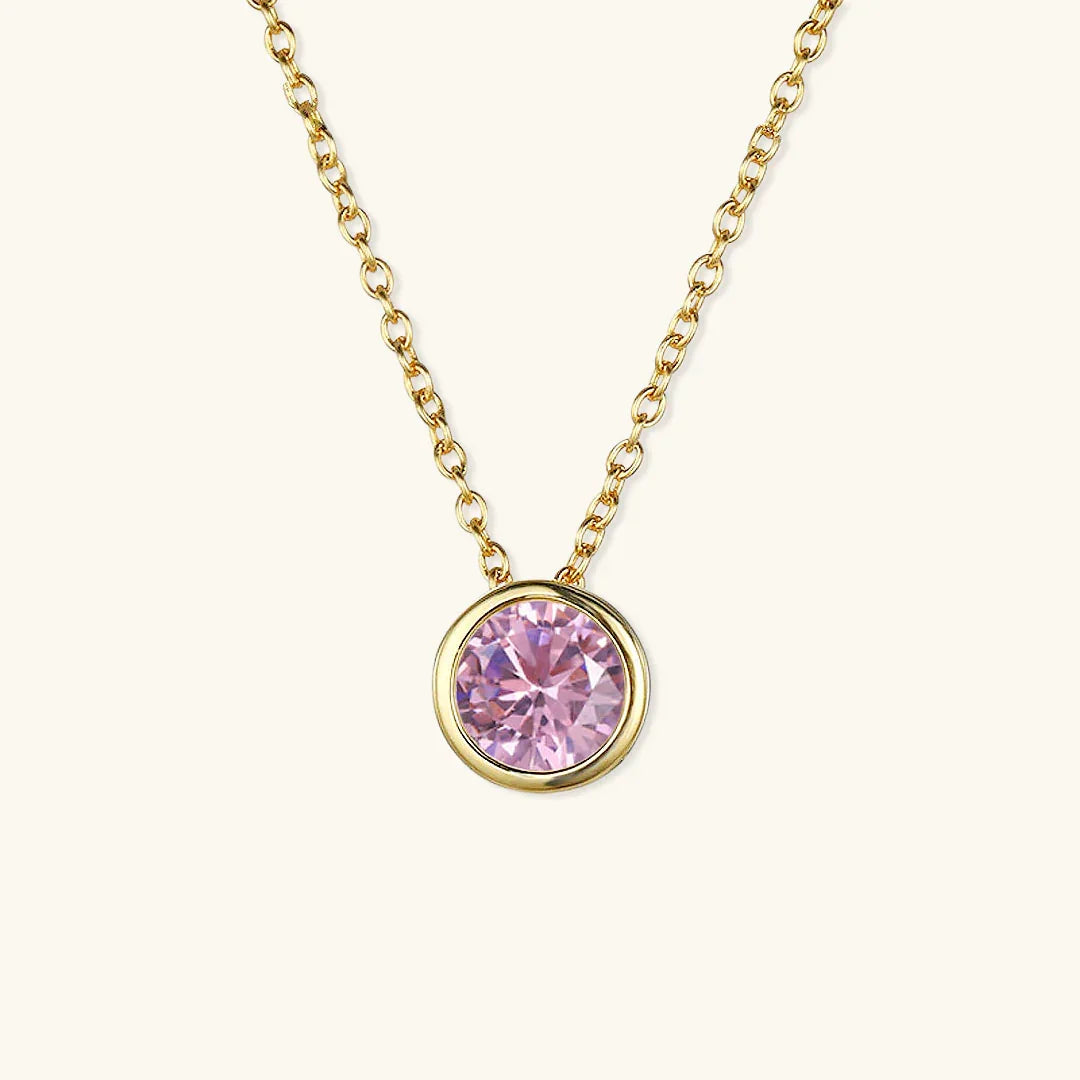 Daniella – Collier Or avec Pierre Symbolique