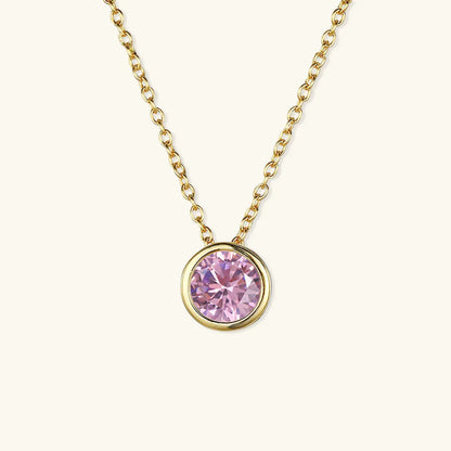 Daniella – Collier Or avec Pierre Symbolique