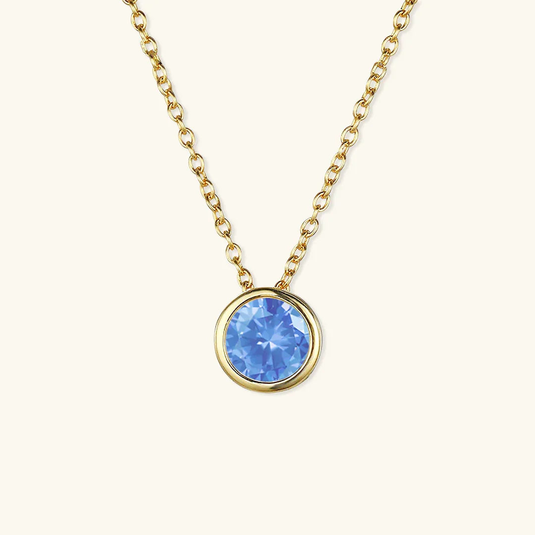 Daniella – Collier Or avec Pierre Symbolique