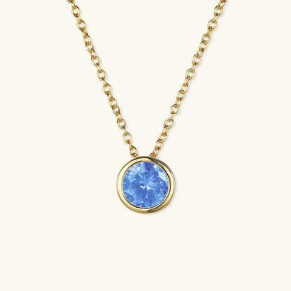 Daniella – Collier Or avec Pierre Symbolique