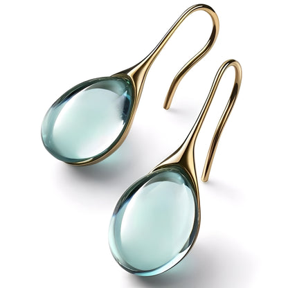 Rana – Boucles Pendantes en Cristal