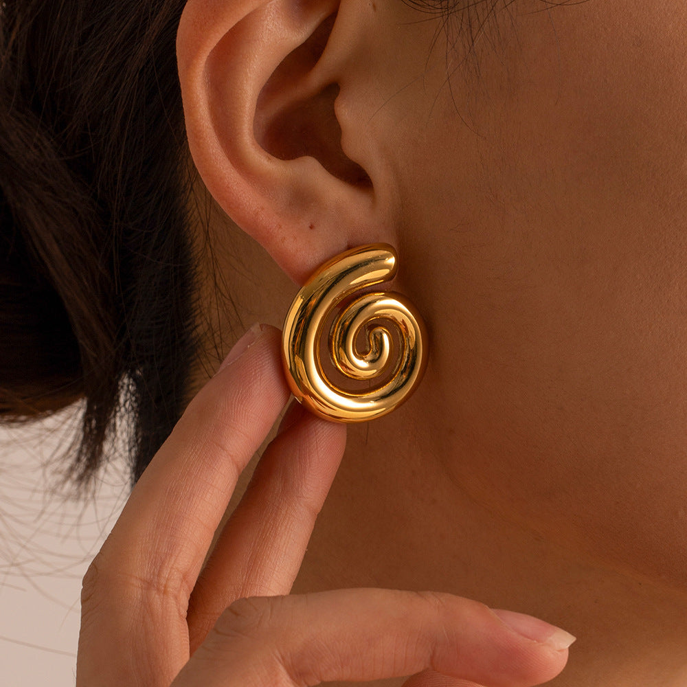 Bondi – Boucles d’Oreilles Torsadées Élégantes