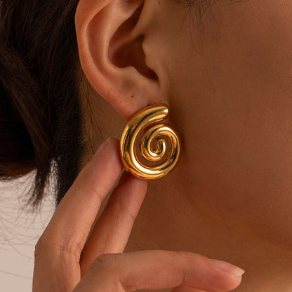 Bondi – Boucles d’Oreilles Torsadées Élégantes