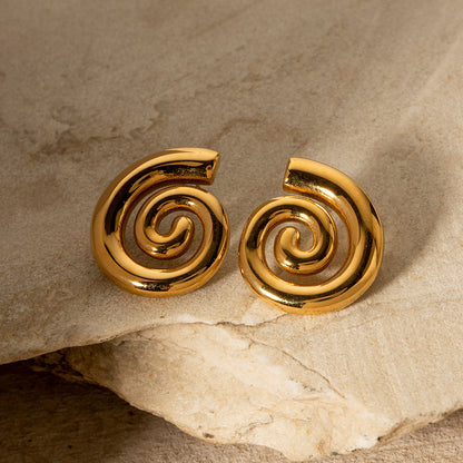 Bondi – Boucles d’Oreilles Torsadées Élégantes