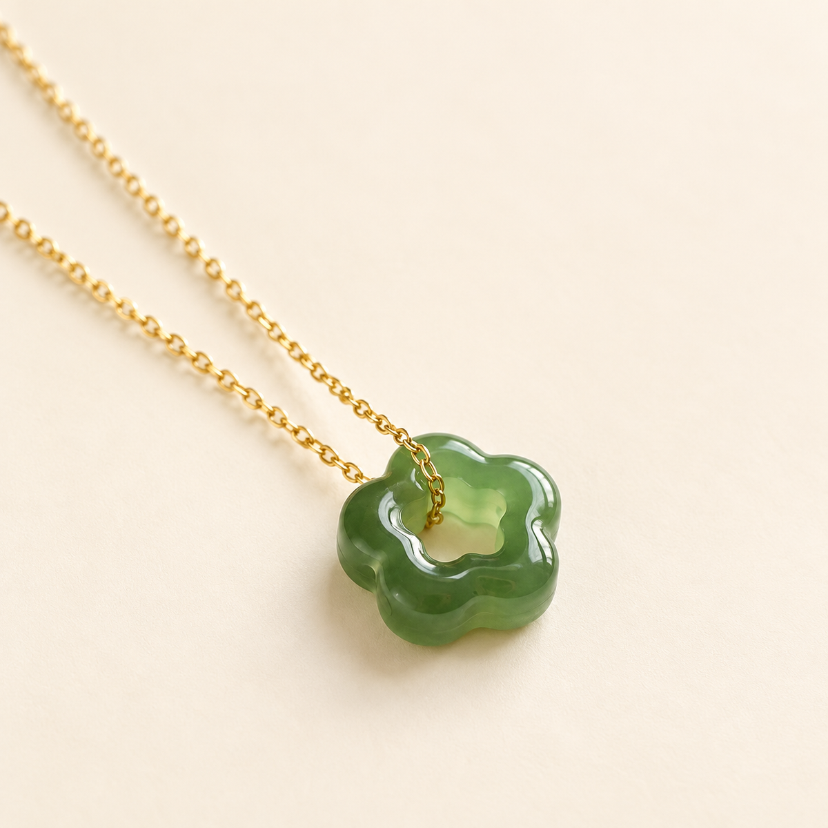 Collier Femme avec Pendentif Fleur