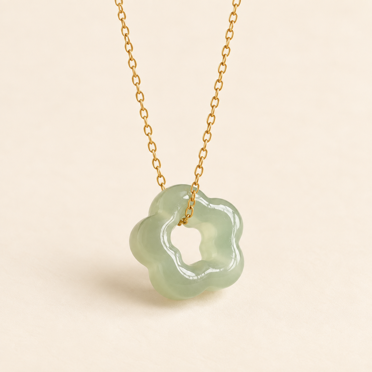 Collier Femme avec Pendentif Fleur