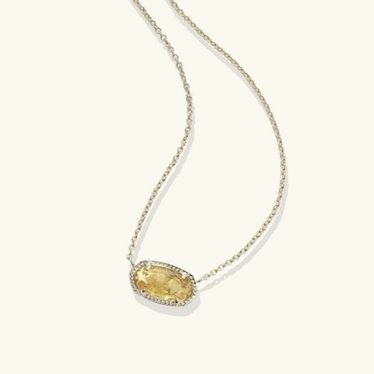 Viya – Collier Pierre de Naissance Élégant