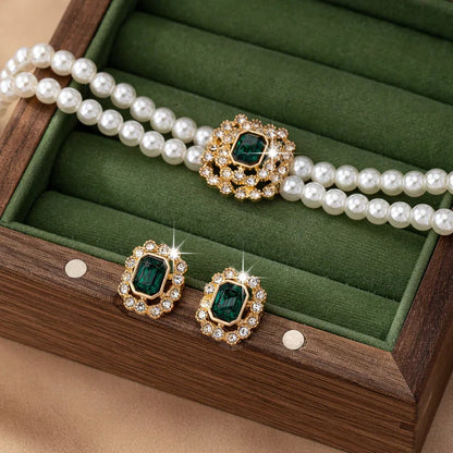 Tamsin – Parure de Bijoux Dorée Verdalle