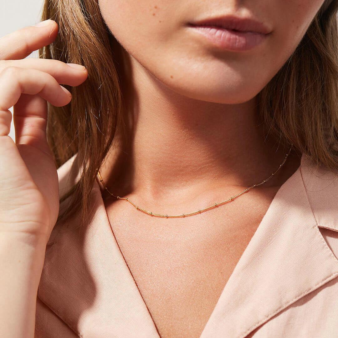 Julia – Collier Chaîne en Or