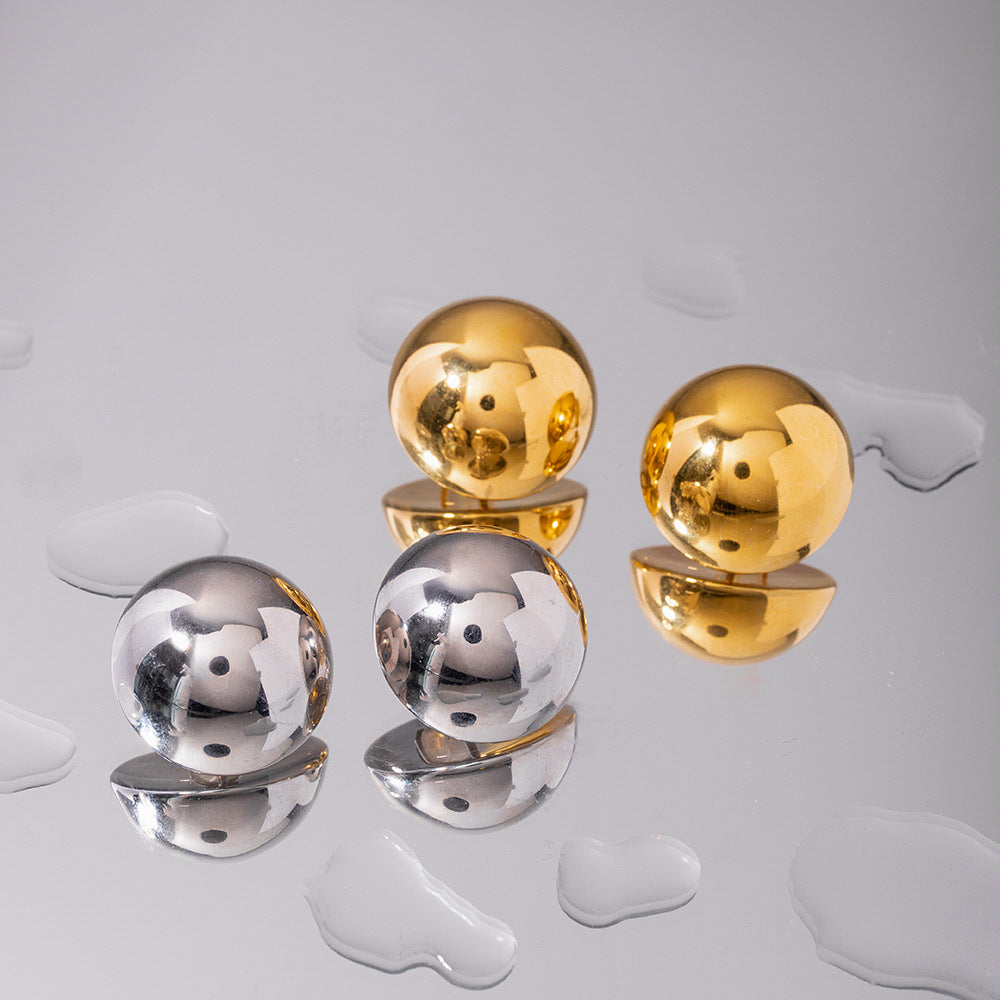Maelis – Boucles d’Oreilles Sphère Glam
