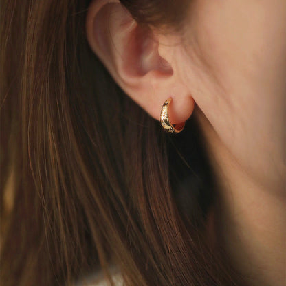 Nori – Boucles d’Oreilles Luxueuses Or et Argent